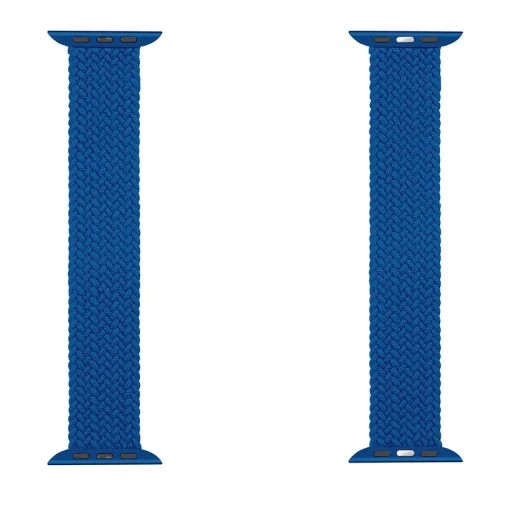 Tactical 775 String Band szövet óraszíj Apple Watch 4/5/6/7/8/SE/Ultra (42/44/45/49mm) méret M kék - 3