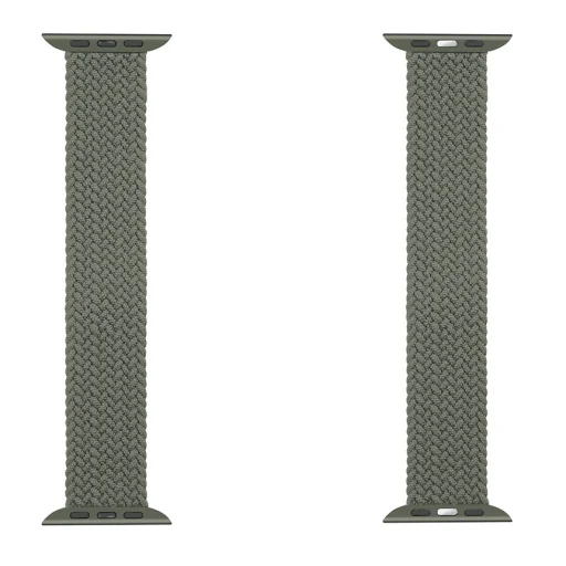 Tactical 776 String Band szövet óraszíj Apple Watch 4/5/6/7/8/SE/Ultra (42/44/45/49mm) méret M zöld - 3