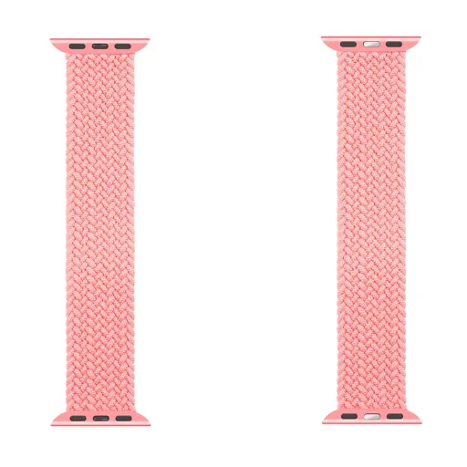 Tactical 752 String Band szövet óraszíj Apple Watch 1/2/3/4/5/6/7/8/SE 38/40mm méret L pink - 3