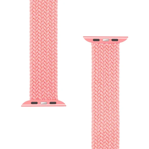 Tactical 772 String Band szövet óraszíj Apple Watch 4/5/6/7/8/SE/Ultra (42/44/45/49mm) méret L pink - 4