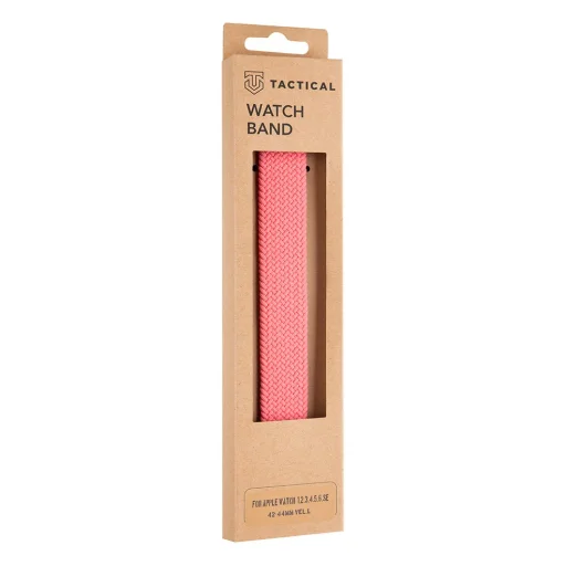 Tactical 772 String Band szövet óraszíj Apple Watch 4/5/6/7/8/SE/Ultra (42/44/45/49mm) méret L pink - 1