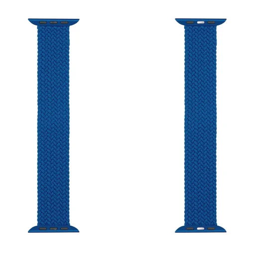 Tactical 770 String Band szövet óraszíj Apple Watch 4/5/6/7/8/SE/Ultra (42/44/45/49mm) méret L kék - 4