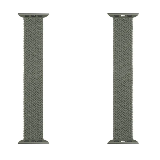 Tactical 771 String Band szövet óraszíj Apple Watch 4/5/6/7/8/SE/Ultra (42/44/45/49mm) méret L zöld - 3