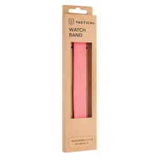 Tactical 767 String Band szövet óraszíj Apple Watch 3/4/5/6/7/8/SE 38/40/41 mm méret XL pink