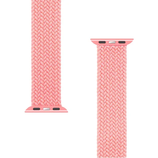 Tactical 767 String Band szövet óraszíj Apple Watch 3/4/5/6/7/8/SE 38/40/41 mm méret XL pink - 4