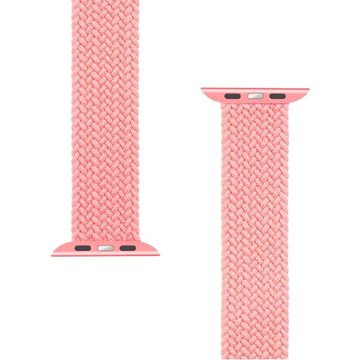 Tactical 787 String Band szövet óraszíj Apple Watch 4/5/6/7/8/SE/Ultra (42/44/45/49mm) méret XL pink - 4