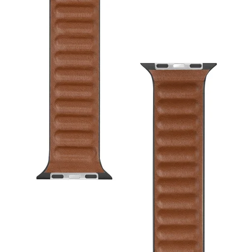 Tactical 734 Loop Leather bőr óraszíj Apple Watch 4/5/6/7/8/SE/Ultra (42/44/45/49mm) fekete - 3