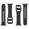 Tactical 789 Szilikon óraszíj csattal Apple Watch 3/4/5/6/7/8/SE 38/40/41 mm fekete thumbnail