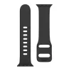 Tactical 789 Szilikon óraszíj csattal Apple Watch 3/4/5/6/7/8/SE 38/40/41 mm fekete