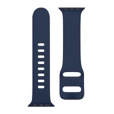 Tactical 790 Szilikon óraszíj csattal Apple Watch 3/4/5/6/7/8/SE 38/40/41 mm éjkék