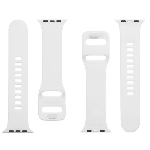 Tactical 797 Szilikon óraszíj csattal Apple Watch 4/5/6/7/8/SE/Ultra (42/44/45/49mm) fehér - 3