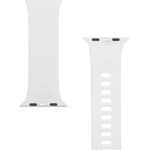 Tactical 797 Szilikon óraszíj csattal Apple Watch 4/5/6/7/8/SE/Ultra (42/44/45/49mm) fehér - 4