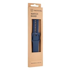 Apple Watch 4/5/6/7/8/SE/Ultra (42/44/45/49mm) Tactical 795 Szilikon óraszíj csattal éjkék