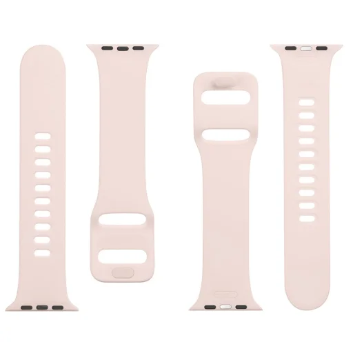 Tactical 796 Szilikon óraszíj csattal Apple Watch 4/5/6/7/8/SE/Ultra (42/44/45/49mm) pink - 4