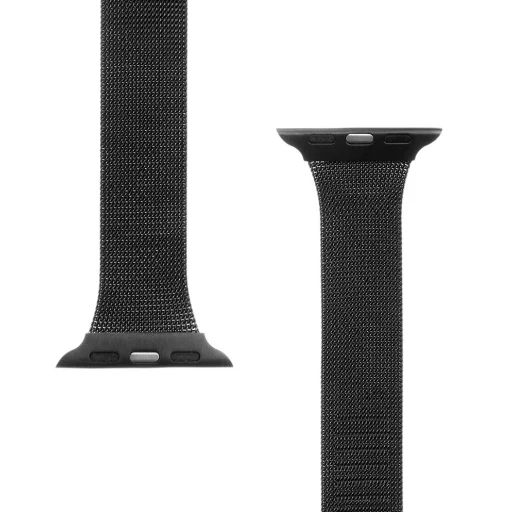 Tactical 745 Loop Slim rozsdamentes acél óraszíj Apple Watch 3/4/5/6/7/8/SE 38/40/41 mm fekete - 3