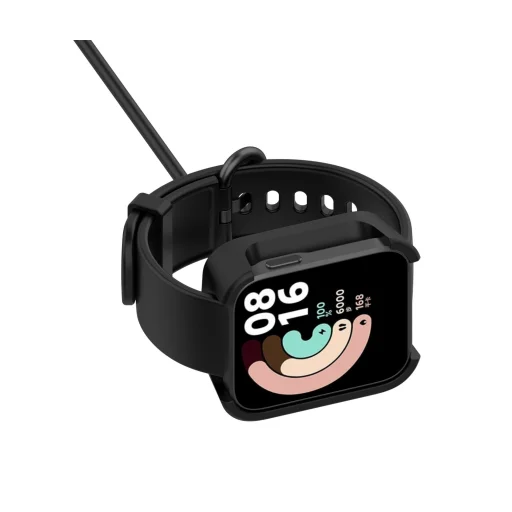 Tactical USB okosóra töltő Xiaomi Mi Watch Lite fekete - 3
