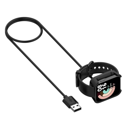 Tactical USB okosóra töltő Xiaomi Mi Watch Lite fekete - 4