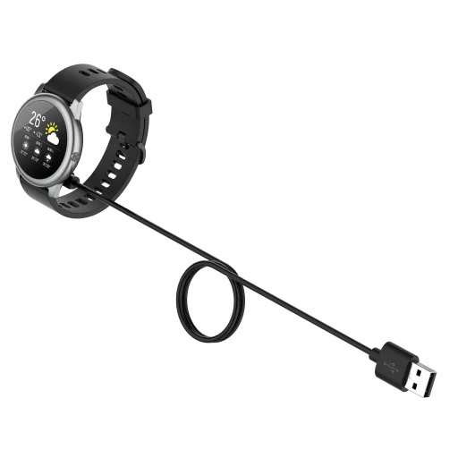 Tactical USB okosóra töltő Haylou Solar LS05 fekete - 2