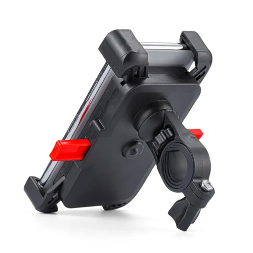 Univerzális bicikli kormányra helyezhető telefontartó fekete - 3