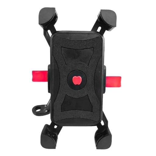 Univerzális bicikli kormányra helyezhető telefontartó fekete - 2