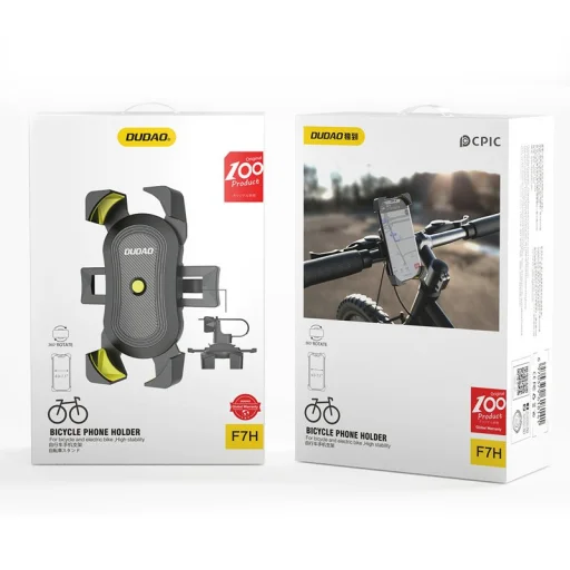 Dudao Univerzális biciklis telefontartó fekete (F7H) - 3