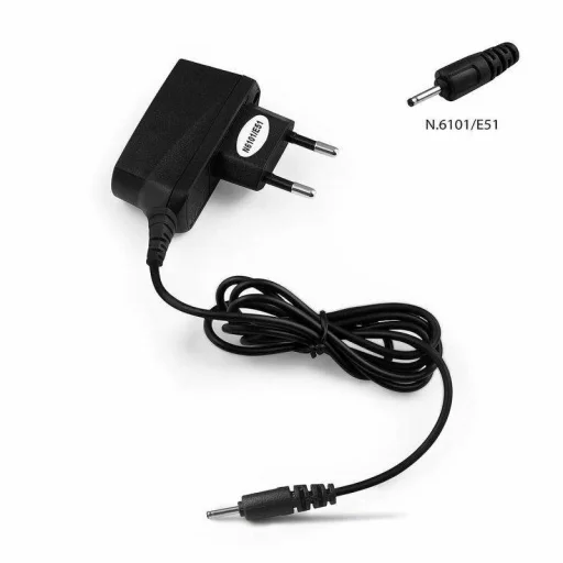 Nokia hálózati töltő adapter NOKIA 6101 / N8 / E51 2mm Maxpower fekete - 1