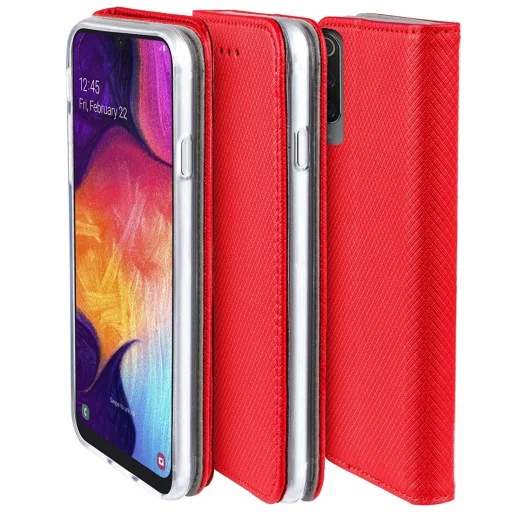Mágneses fliptok XIAOMI REDMI 9S piros - 3