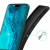 TPU gél flexibilis tok HONOR 9X LITE matt fekete thumbnail