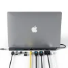 11in1 Dokkoló állomás HUB 3xUSB 3.0 + 2x HDMI + VGA + USB Type-C + Ethernet + SD + TF + 3.5mm mini jack szürke thumbnail