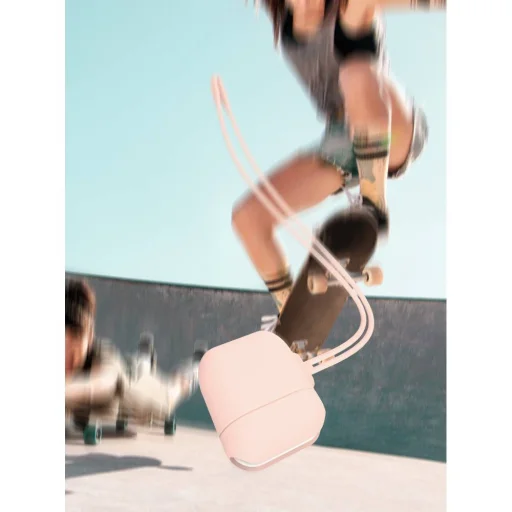 Kingxbar Morandi Apple AirPods 1/2 tok pink - 3