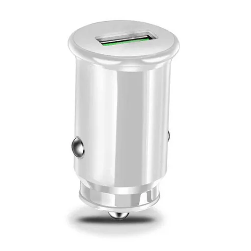 xExtreme Ampere szivargyújtós autós töltő 18W 3A QC3.0 USB + USB Type-C kábel fehér - 3