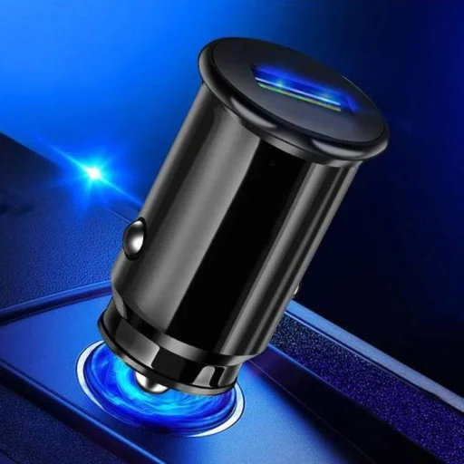 xExtreme Ampere szivargyújtós autós töltő 18W 3A QC3.0 USB + USB Type-C kábel fekete - 8