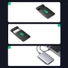 Ugreen Külső HDD/SSD ház SATA III (6 Gbps) 2.5'' USB 3.2 Gen 2 USB Type-C + kábel 0.5m szürke (70499 CM300) thumbnail
