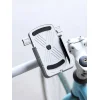 Univerzális biciklis telefontartó kormányra fekete thumbnail