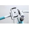 Univerzális biciklis telefontartó kormányra fekete thumbnail