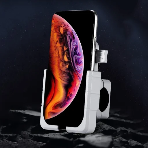 Univerzális biciklis telefontartó kormányra fekete - 15