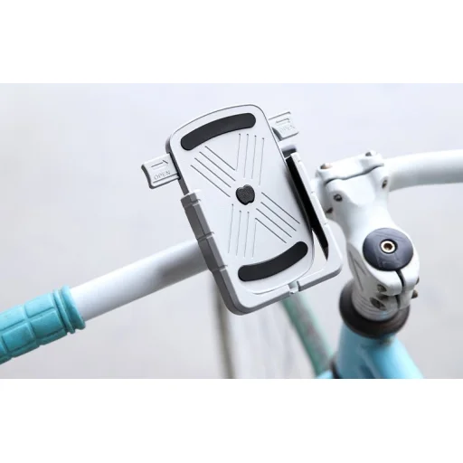 Univerzális biciklis telefontartó kormányra fekete - 17