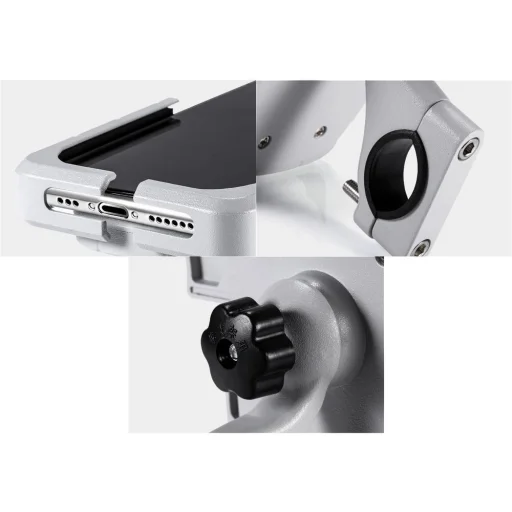 Univerzális biciklis telefontartó kormányra fekete - 18