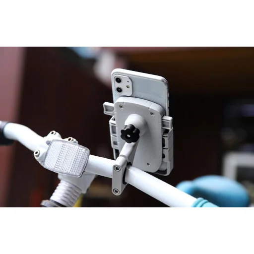 Univerzális biciklis telefontartó kormányra fekete - 21