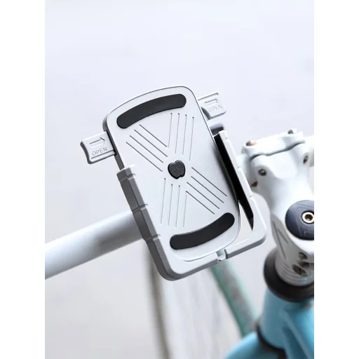 Univerzális biciklis telefontartó kormányra fekete - 4