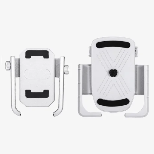 Univerzális biciklis telefontartó kormányra fehér - 10