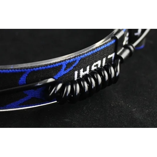 LED T6 fejlámpa fekete - 7