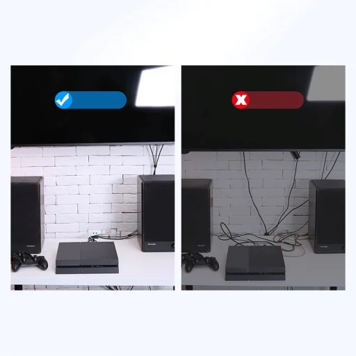 Wozinsky Kábelrendező tépőzáras 2m fekete (WVO2MBK) - 10