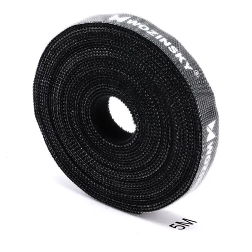 Wozinsky Kábelrendező tépőzáras 5m fekete (WVO5MBK) - 18