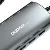 Dudao 11in1 multifunkciós HUB USB Type-C - USB Type-C PD 60W / HDMI / 3.5mm mini jack / 1x USB 2.0 / SD - micro SD kártyaolvasó / VGA / RJ45 / 3x USB 3.2 Gen 1 szürke (A15Pro) thumbnail