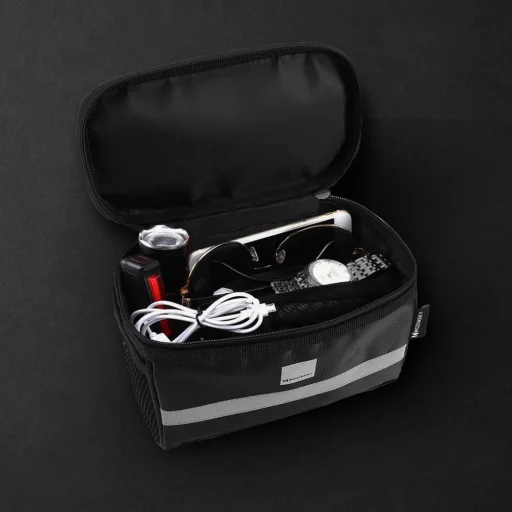 Wozinsky biciklis táska vázra rögzíthető 2L fekete (WBB12BK) - 8