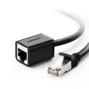 UTP hosszabbító kábel RJ45 Cat 6 FTP 1000Mbps internet kábel 0.5m fekete Ugreen (NW112 11278) - 12