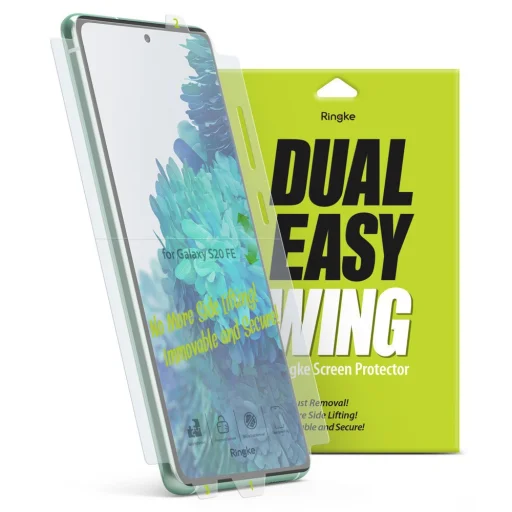 Ringke Dual Easy 2x kijelzővédő PET fólia Samsung Galaxy M31s (DWSG0013) - 1