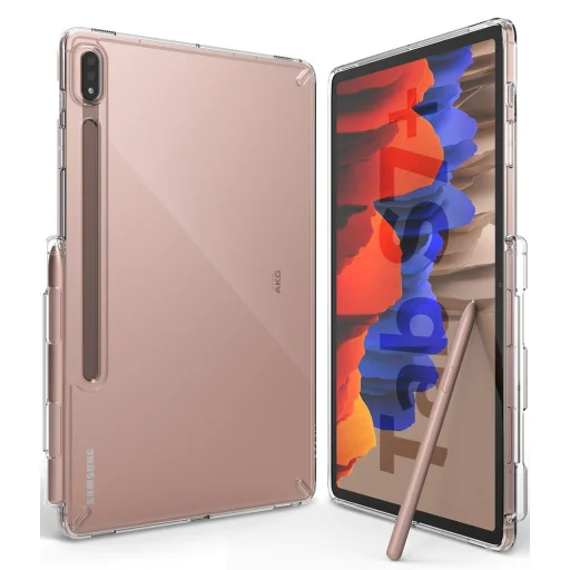 Ringke Fusion TPU PC Tok Samsung Galaxy Tab S7+ Plus átlátszó (F476R52) - 4