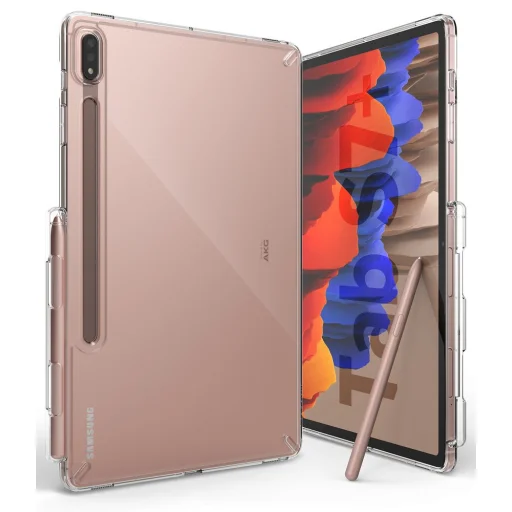 Ringke Fusion TPU PC Tok Samsung Galaxy Tab S7+ Plus átlátszó (F476R52) - 1